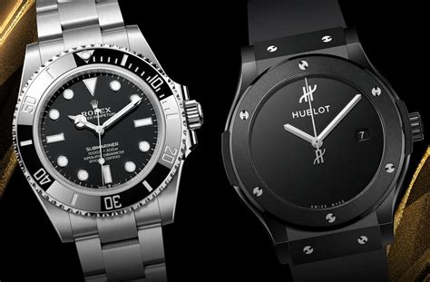 rolex vs hublot value